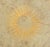 Indian Sunburst Motif Brass Circular Tray, with embossed starburst and floral motifs. 31.25" Diameter. Provenance: From a...