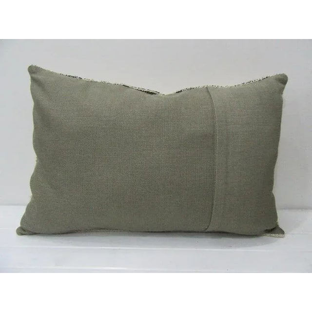 Turkish Beige Turkish Kilim Pillow For Sale - Image 3 of 4
