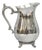 Vintage Wm Rogers Victorian Silver Plated Bulbous Footed Ice Lip Water Pitcher For Sale