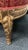 Erwin Lambeth French Empire Style Carved Giltwood Bergere Chair For Sale - Image 10 of 12