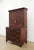 Vintage Butlers Secretary Desk on Chest For Sale - Image 4 of 17