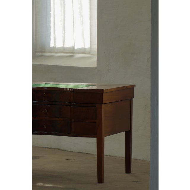 Antique Danish Writing Desk in Mahogany, 1890s For Sale - Image 13 of 18