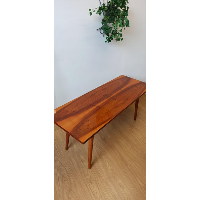 Coffee table from the 70s. Very interesting construction. Ideal for two armchairs. Original, very good condition. There...