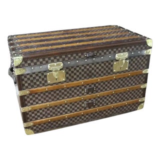 Antique Moynat Trunk, 1910 For Sale