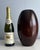 Mid-Century Modern Dark Walnut Vase With Sculptural Form and Expressive Grain For Sale - Image 3 of 7