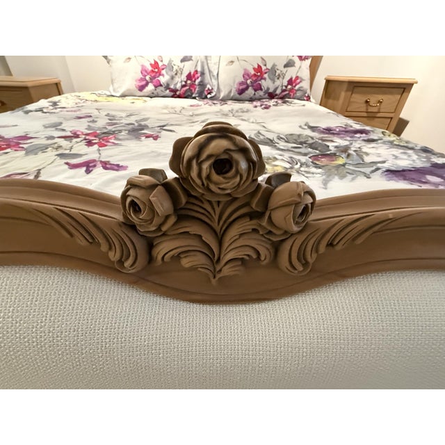 French Upholstered Rose Bedroom Set For Sale - Image 15 of 16