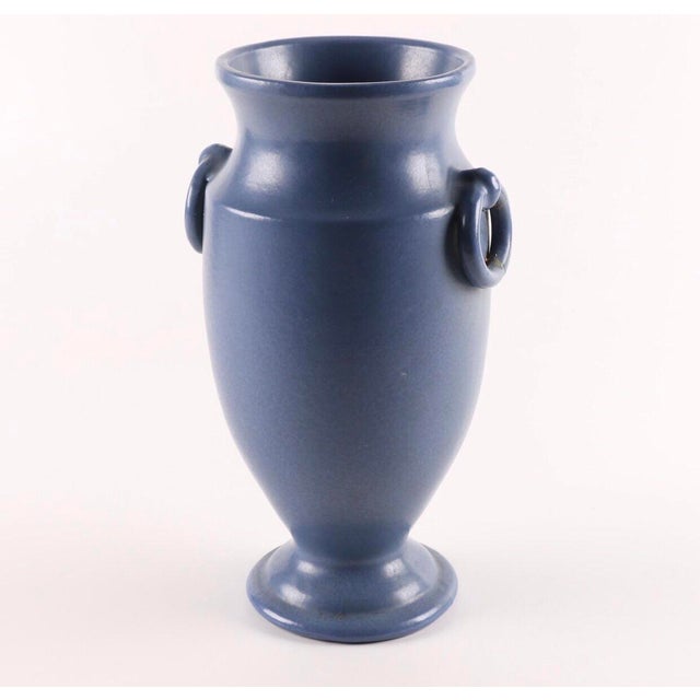 1930’s York Pottery Vase With Handles Chairish