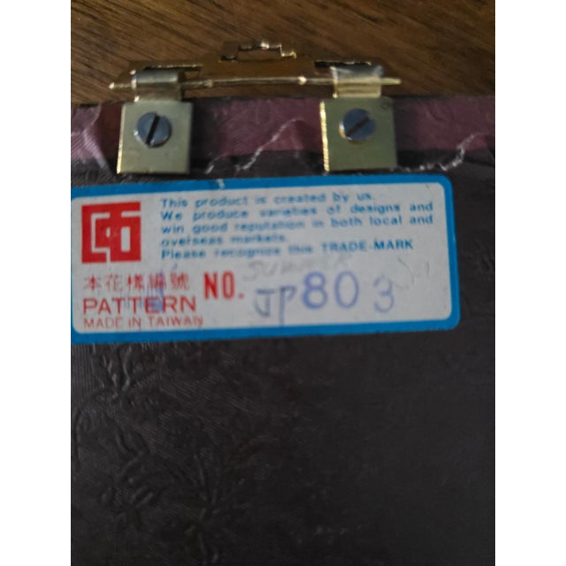 Black 1950s Chinese Style Hardstone Floral Panels With Jade-Tone Carving, Set of 4 For Sale - Image 8 of 18