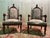 Wood Set of Gothic Style Armchairs For Sale - Image 7 of 7