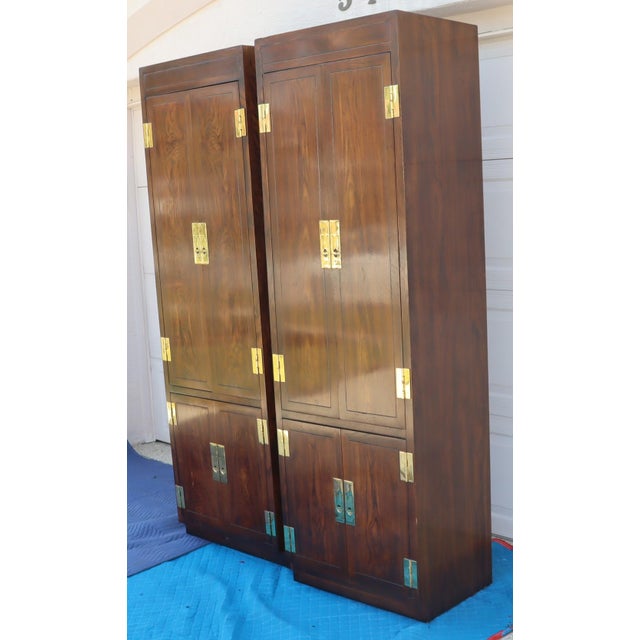 WELCOME AND THANK YOU FOR TAKING THE TIME TO LOOK!! Absolutely gorgeous, Stunning, Henredon fine furniture Campaign Pair...