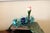 This cute vintage piece would look amazing in a kitchen or even a bathroom! There are 3 sections that would hold kitchen...