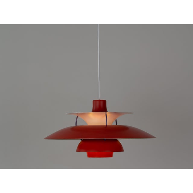 Early 21st Century Vintage Danish PH 5 Lamp by Poul Henningsen for Louis Poulsen, 1990s For Sale - Image 5 of 14