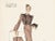 This is a fabulous Art Deco fashion plate from a series of fashion designs from an unbound collection, “Creations...