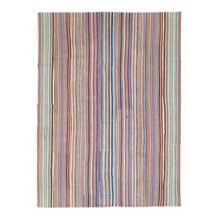 Galerie Shabab Collection Mid-20th Century Turkish Flatweave Kilim Room Size Carpet For Sale