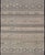 Measures: 5'7 x 12'3 Vintage Turkish Gallery Kilim with Soft Blue-Gray and Sand Striped Motifs. Keivan Woven Arts /...