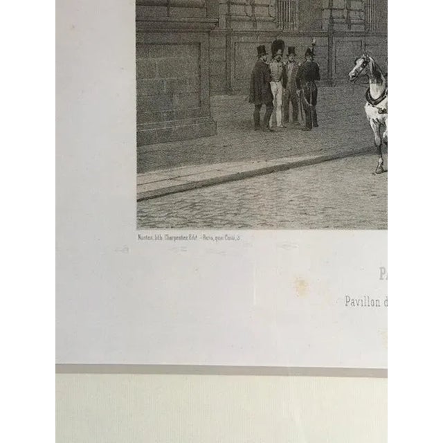 French Artist, Paris, Black and White Print on Paper For Sale - Image 6 of 18