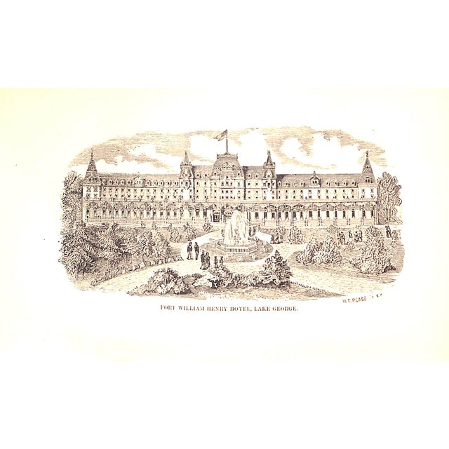 "The Modern Babes in the Wood or Summerings in the Wilderness; To Which Is Added a Reliable and Descriptive Guide to the Adirondacks." Wallace, e.r. For Sale - Image 4 of 11