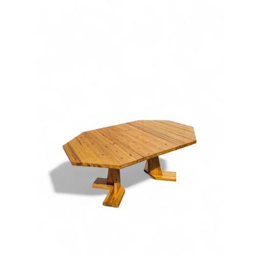 1970s Danish Octogonal Dining Table, 1970s For Sale - Image 5 of 6