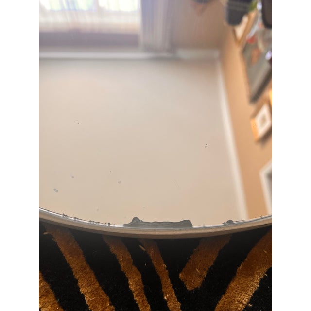 David Marshall Vintage 1990 David Marshall Designer Wall Mirror Hummingbird Floral 29.5× 39.5 For Sale - Image 4 of 8