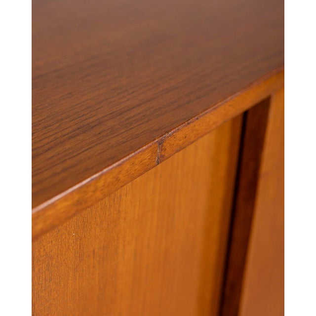 Black Vintage Italian Teak Sideboard, 1960s For Sale - Image 8 of 11