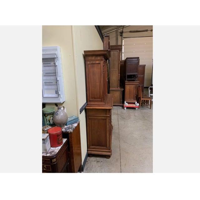 Antique Neo-Renaissance Walnut and Bronze Cabinet, 1880s For Sale - Image 10 of 12