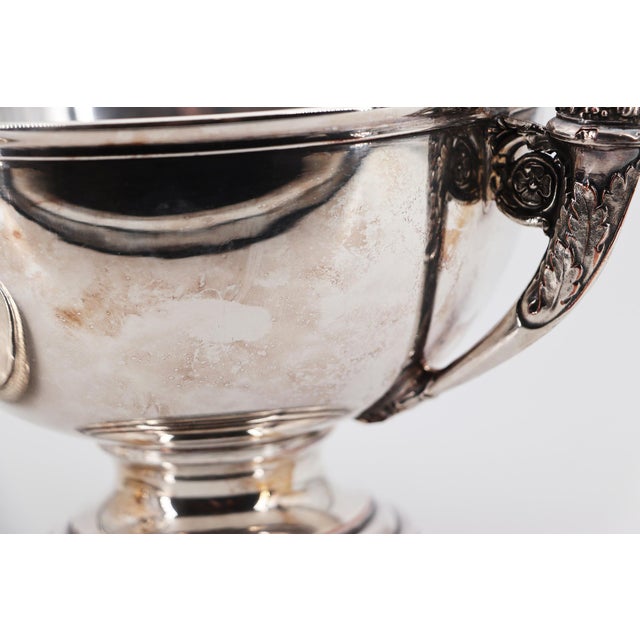 19th Century French Silver-Plated Tureen With Coat-of-Arms For Sale - Image 17 of 17