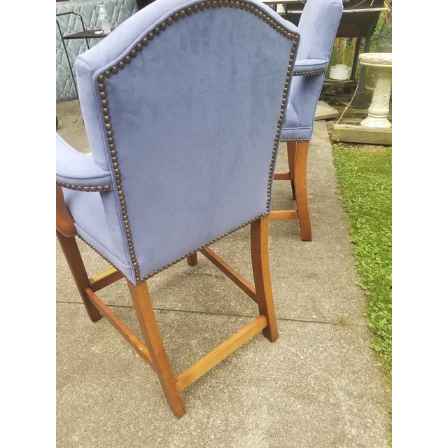 French Victorian Dining Bar Stools a Pair Chairish