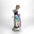 Ceramic Antique Volkstedt Hand Painted & Gilt Porcelain Figure of a Woman C1890 For Sale - Image 7 of 10