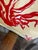 Tole Coral Motif Decoupage Wastebasket For Sale - Image 4 of 5