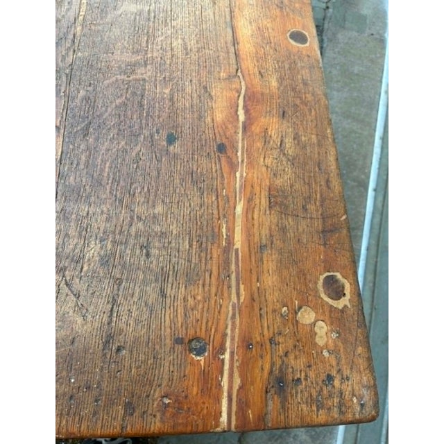 1960s Oak Dining Table, 1960s For Sale - Image 5 of 10