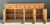 This impressive vintage credenza is a celebration of rustic warmth and grand-scale functionality. Masterfully crafted from...