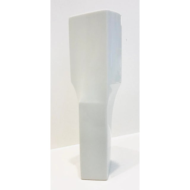 1970’s Swirl White Vase by Rosenthal For Sale In Miami - Image 6 of 8