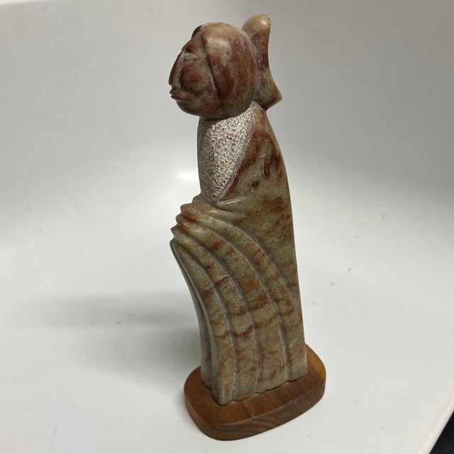 Figurative Late 20th Century Signed Ned Archuleta Sculpture For Sale - Image 3 of 7