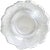 Lalique 1980s Frosted Crystal Floral Wine or Champagne Bottle Coaster, Lalique Attributed Honfleur Geranium Pattern France – Sold Individually For Sale - Image 4 of 10