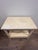 Vintage John Widdicomb Cream & Gold Bedroom Suite W/ Mirror & Nightstands – Original Condition For Sale - Image 12 of 12