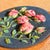 3d Rose Stumpwork Embroidery Art, Framed Botanical Sculpture, Handmade Floral Wall Decor For Sale - Image 9 of 11