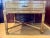 Transitional Vintage Henredon Single Drawer Bamboo Side Table For Sale - Image 3 of 12