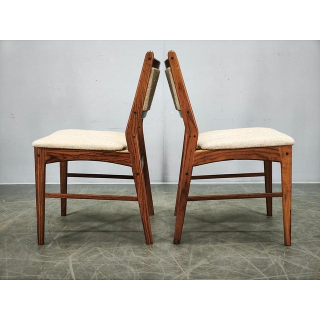 Vintage Dining Chairs by Hugo Frandsen for Spøttrup, Denmark, 1960s, Set of 4 For Sale - Image 15 of 18