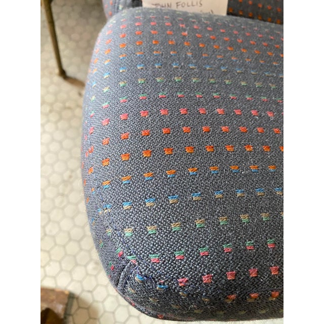 This pair of chairs is super sleek! I love the heavy duty flat bar heavy chrome bases and brackets that curve up the...