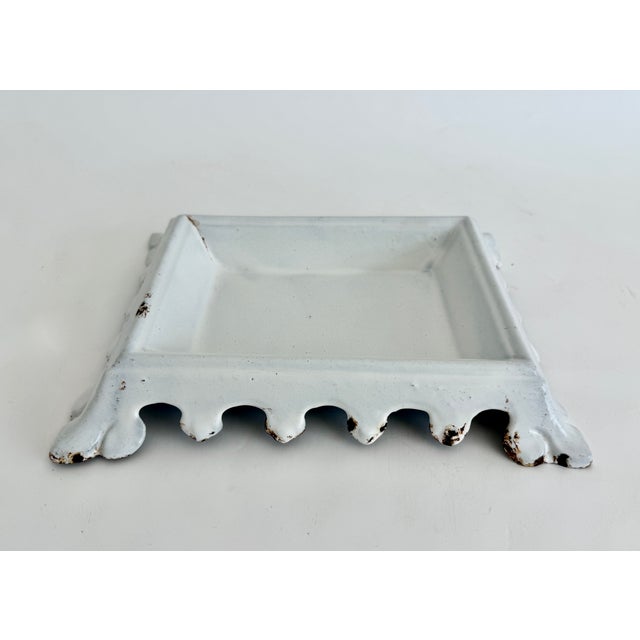 Antique French Cast Iron Crachoir or Spittoon For Sale In Los Angeles - Image 6 of 9