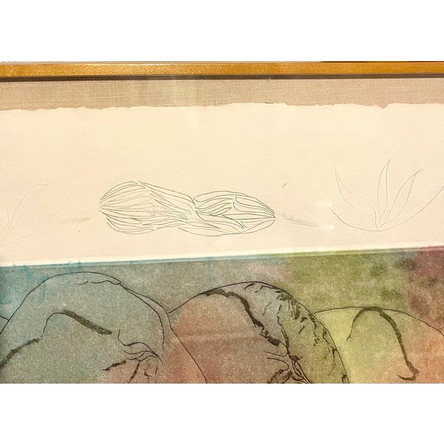 Stanley Boxer, Stanley Boxer Aquatint Intaglio Etching Elephant Herd Abstract Expressionist, 1979 For Sale - Image 11 of 14