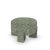 Contemporary Collector Cassette Pouf in Sea Glass Kuba by Alter Ego Studio For Sale - Image 3 of 7
