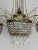 Vintage Crystal Chandelier, 1960s For Sale - Image 3 of 11