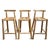 Coastal Organic Teak Stick Bar Stool For Sale - Image 10 of 11