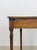 Brown Antiqued Jaycee Furniture English Mahogany Wood Entry Table Sussex Handmade For Sale - Image 8 of 9