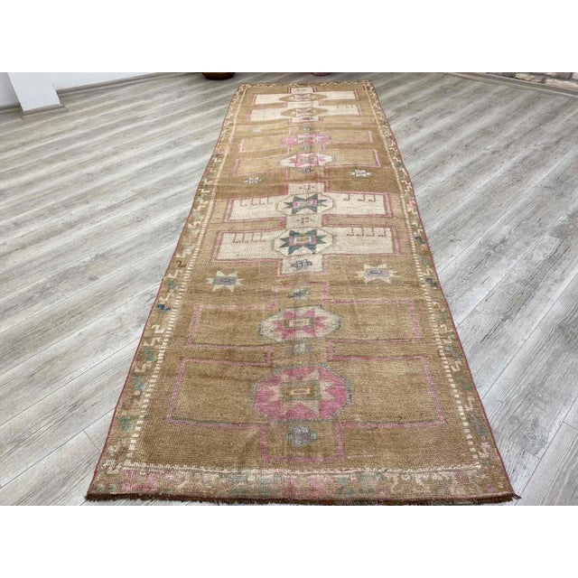 1960s Turkish Rug Runner - 43"x130" For Sale - Image 13 of 13