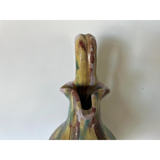 1980s Vintage Williamsburg Pottery Pitcher - Rebecca Pitcher Jug For Sale - Image 5 of 13