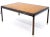 Danish Mid-Century Modern Large Two-Tone Dining Room Table with 2 Leaves For Sale - Image 10 of 13
