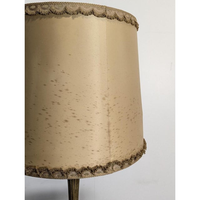 Neoclassical Brass Table Lamp For Sale - Image 3 of 8