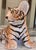 Vintage Made in Italy Terra Cotta Tiger Cub For Sale - Image 10 of 13